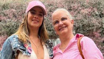 Evitó Gala Montes hablar de la polémica con su madre