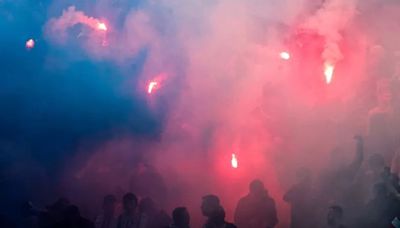 Fans clash on pitch after Dundalk's victory over Drogheda in tense Louth Derby