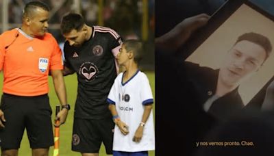 El gran regalo del Barcelona a Levi Sandoval, el niño que conoció a Messi