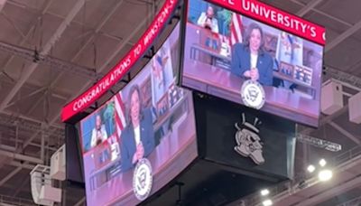 VP Kamala Harris surprises WSSU grads with video message