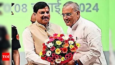 Bizarre twist: 6-time Madhya Pradesh Congress MLA turns BJP minister twice in 15 minutes | Bhopal News - Times of India