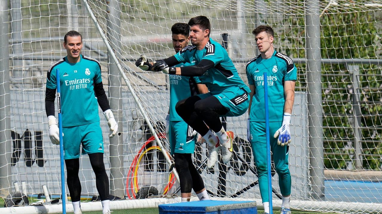 With Lunin ill, Courtois could be set to start Champions League final for Real Madrid