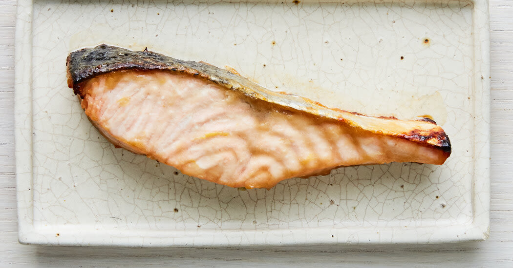 Less-Is-More Miso Roasted Salmon