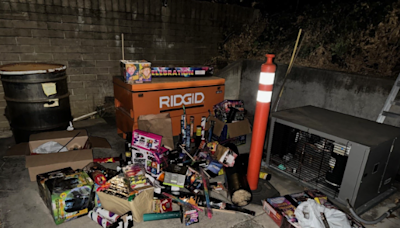 ‘Flooded with calls’: Police seize 700 pounds of fireworks, several firearms in Santa Rosa