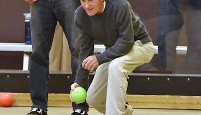 Bocce ball player going strong at 82