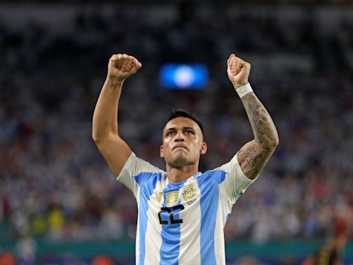 Lautaro Martinez responds to the haters with cracking Argentina form