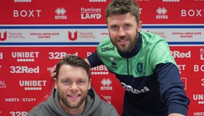 'Age is irrelevant' says Michael Carrick as Jonny Howson signs Middlesbrough contract extension