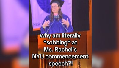 Ms. Rachel Blows Away Crowd With Tear-Jerking NYU Commencement Speech