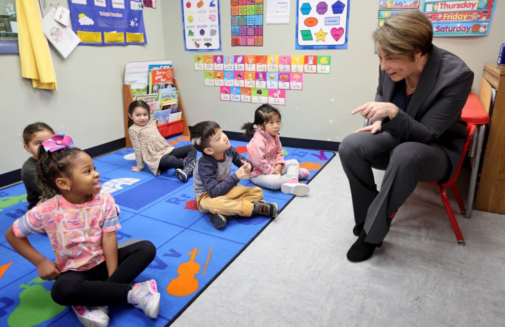 Healey expands universal pre-k across 8 Massachusetts school districts