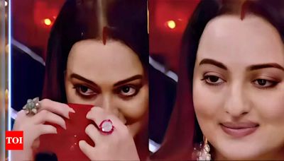 India’s Best Dancer 4: Actress Sonakshi Sinha gets emotional as she watches a ‘bidaai’ sequence in a performance; praises the contestants - Times of India