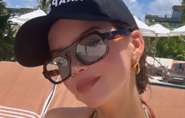 Maren Morris jokes about her tan as she wears tiny bikini on getaway