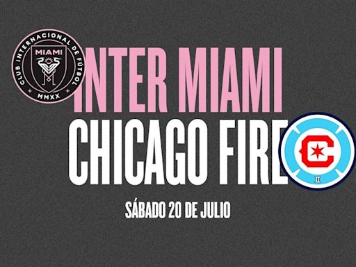 Inter Miami vs Chicago, por la MLS: día, hora, cómo verlo por TV