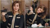 Emma Watson Crushing Cocktail Ice With Prada Heels Would Make Hermione Granger Proud