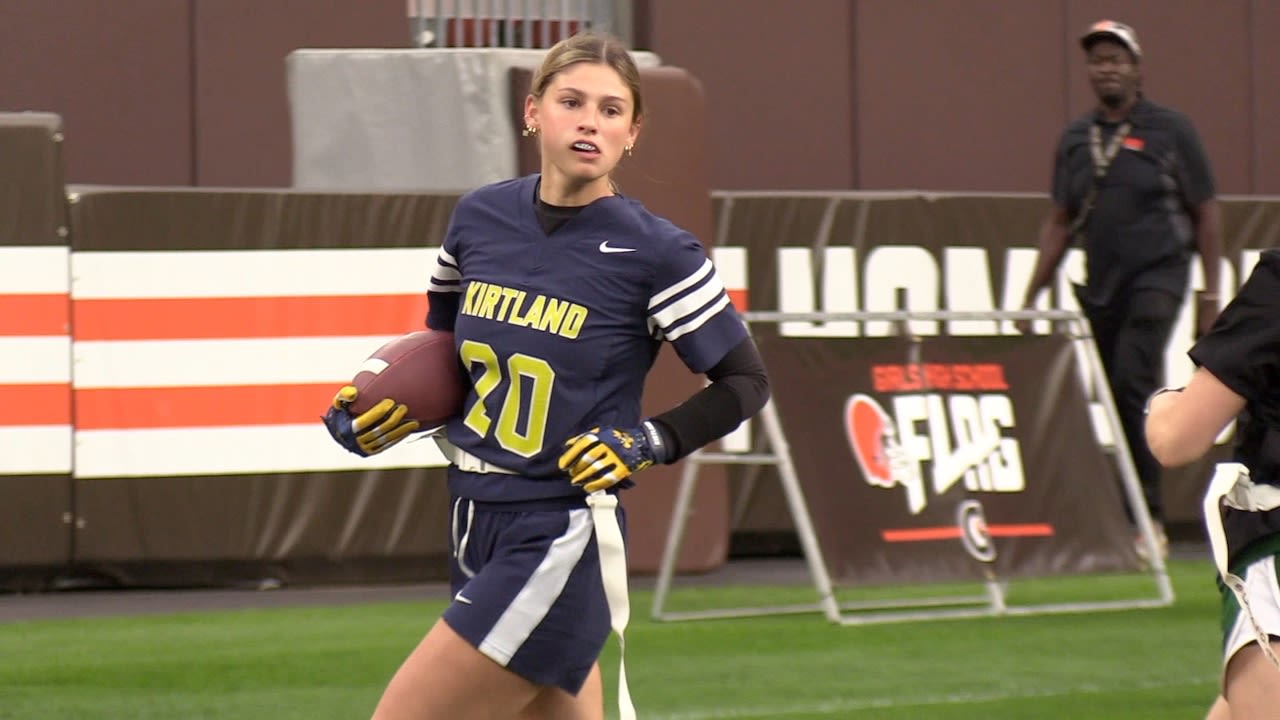 Can Ohio becomes 12th state to make girls flag football a varsity sport? Browns help move the chains