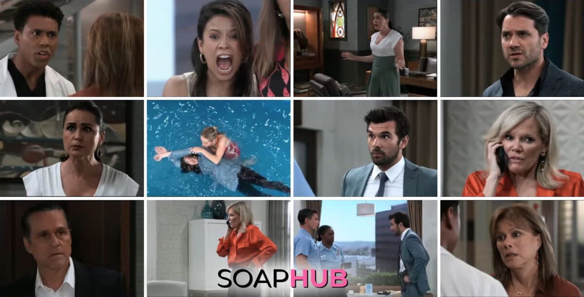 General Hospital Spoilers Video Preview August 2: Emergency at the Metro Court Hotel