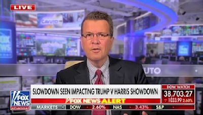 Fox News Host Calls BS on Trump’s Stock Market Blame Game