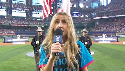 ...Says She Was Drunk During Home Run Derby National Anthem, Will Check Into Rehab to ‘Get the Help I Need’