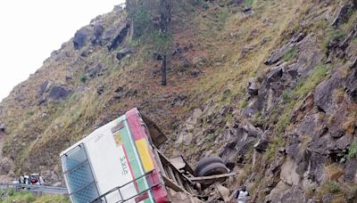 4 die as HRTC bus rolls down hill in Shimla district