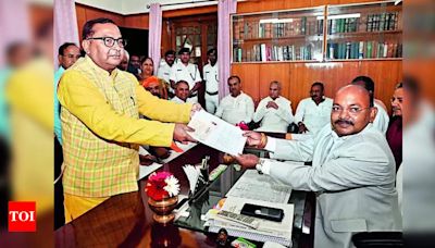 JD(U)’s Bhagwan Kushwaha files papers for council seat | Patna News - Times of India