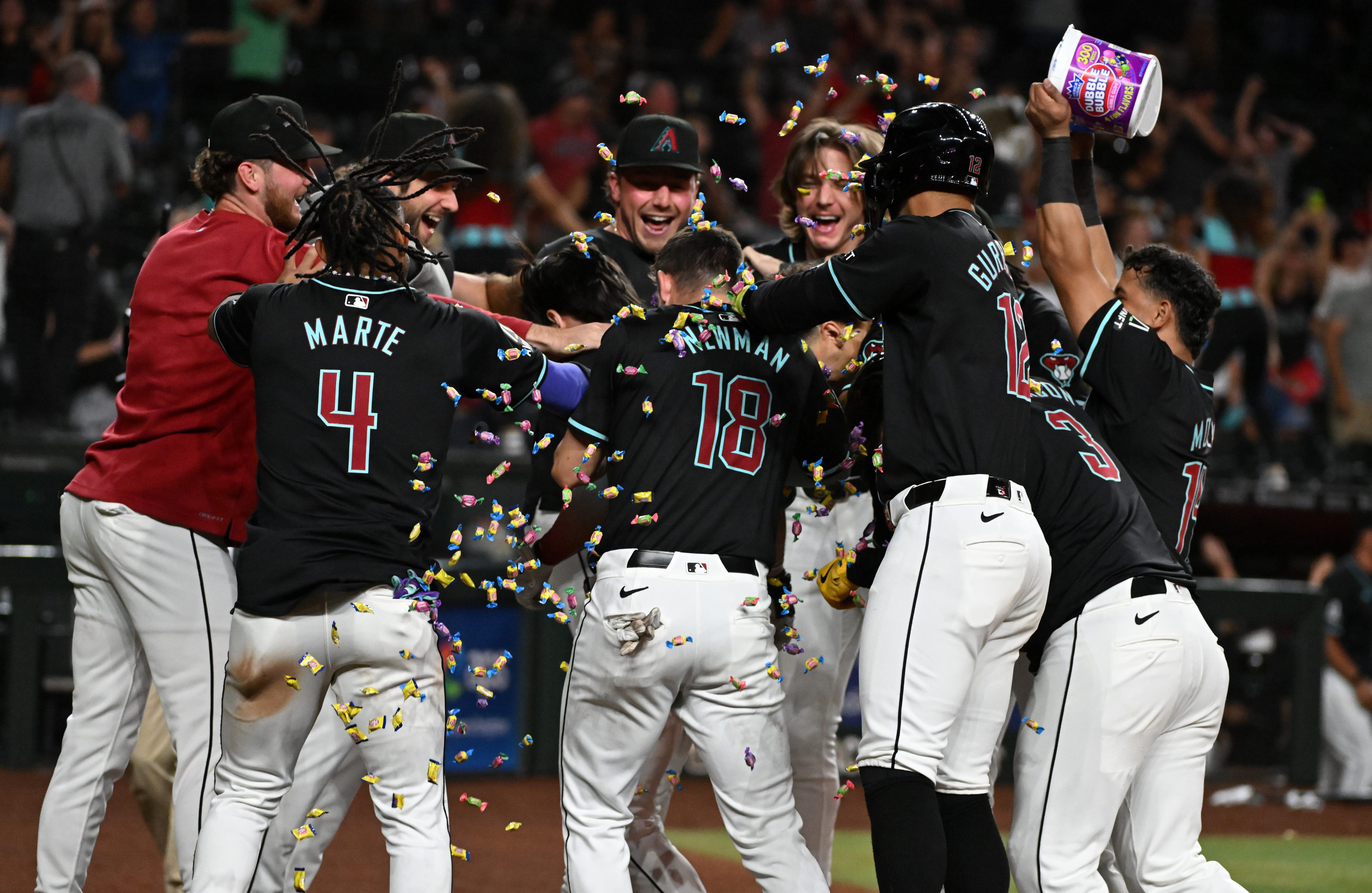 Corbin Carroll's walk-off HR caps amazing comeback; Diamondbacks lose Christian Walker to injury