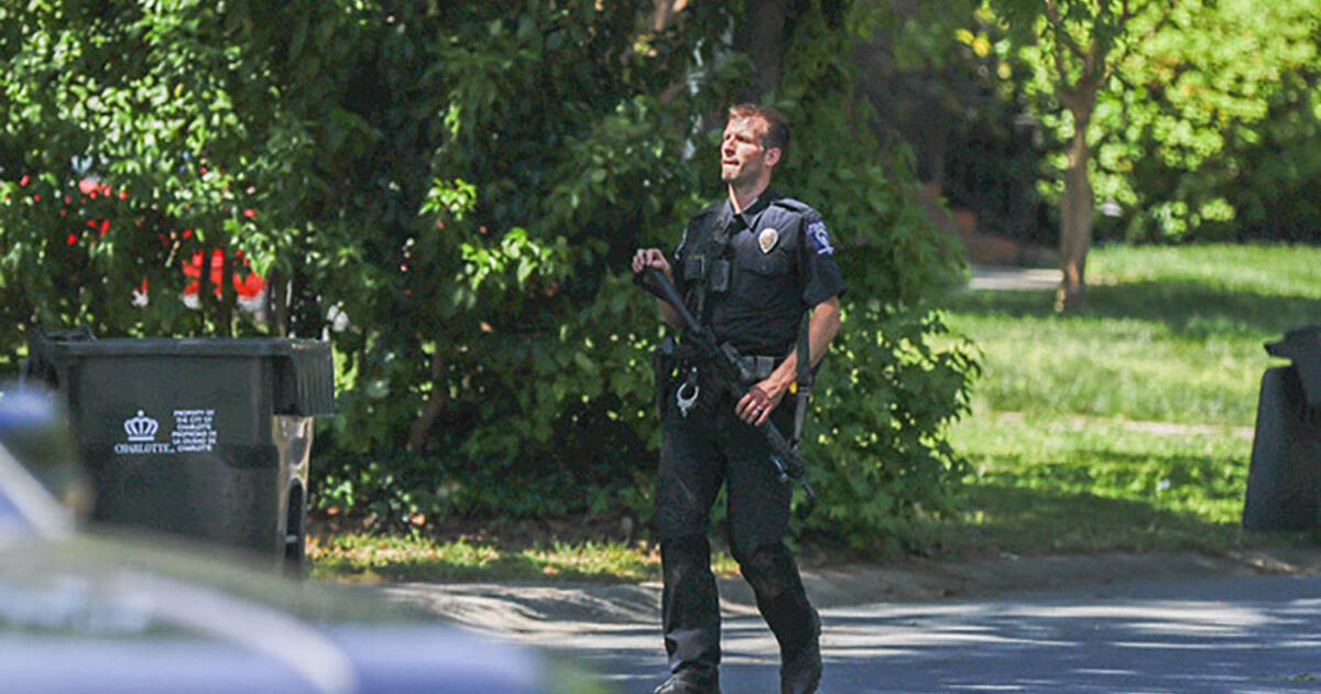 Officers Shot Charlotte