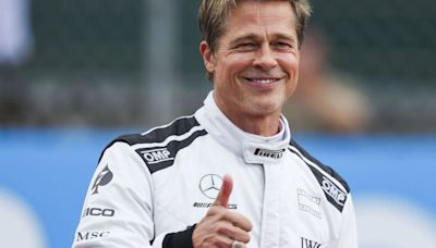 Brad Pitt: así luce el primer póster de “F1″, la nueva película donde interpretará a un piloto de carreras