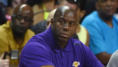 Magic Johnson was so devastated the Lakers lost to the Nuggets he waited until the next day to tweet about it