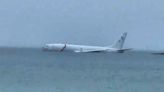 'Unbelievable': Navy plane with 9 on board overshoots runway in Hawaii, lands in water