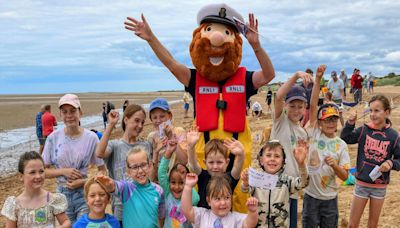 Norfolk lifeboat station hosts sandcastle competition