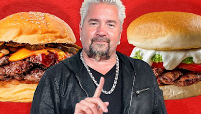 The One Thing You Shouldn't Do When Cooking Burgers, According To Guy Fieri - Exclusive