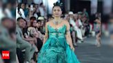 Radhika Apte dazzles in Vaishali S’ creations at Paris Haute Couture Week - Times of India