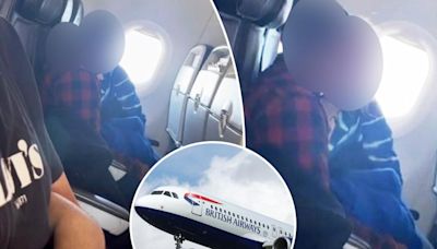 Disgusted travelers film couple amid ‘sex act’ on British Airways flight — in full view of child passengers