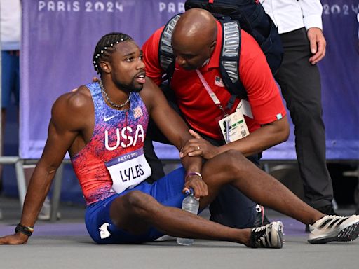 Why was Noah Lyles allowed to run with Covid at the Olympics and will he race again?