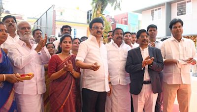 Chief Minister Stalin launches civic infrastructure projects