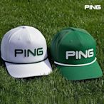 2023款 PING高爾夫球帽大師賽限量款golf有頂可調節帽子遮陽運動