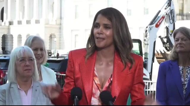 Halle Berry promotes new bipartisan legislation to support menopause research: “Shame has to be taken out of menopause."