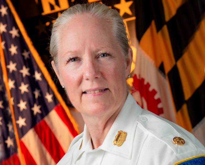 Joanne Rund, Baltimore County’s first female fire chief, retiring