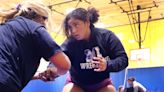 Mainland wrestling's Cheyenne Wigley 'takes people down' — boys and girls