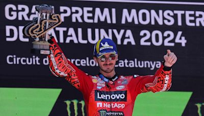 Bagnaia: “Rezaba para no perder otra vez la rueda delantera”