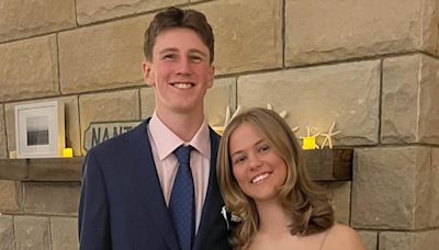 Karl Stefanovic's youngest son River, 17, attends his school formal
