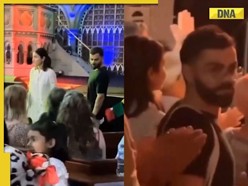 Watch: Anushka Sharma, Virat Kohli attend kirtan at London's ISKCON temple, fans call them 'rooted in culture'