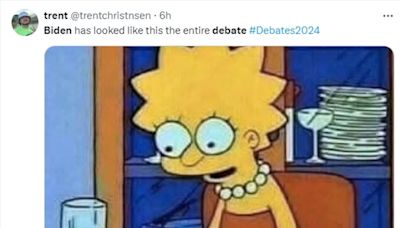 Biden's debate disaster gets the memes treatment from social media