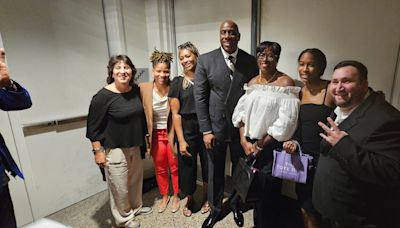 Magic Johnson is a product of Martin Luther King Jr. through inspiration, opportunities