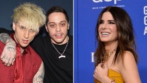 MGK, Pete Davidson Once Brought 40oz Beers to Sandra Bullock’s Easter Party