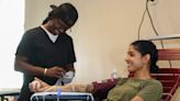 Marines give blood at Yale Hall, clinic prepares for ‘blood battle’