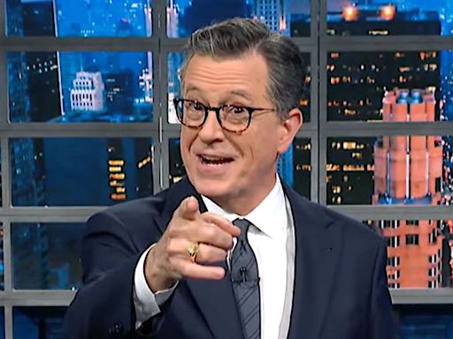 Stephen Colbert Casts Joe Biden In A New Role To ‘Defeat The Dark Side’