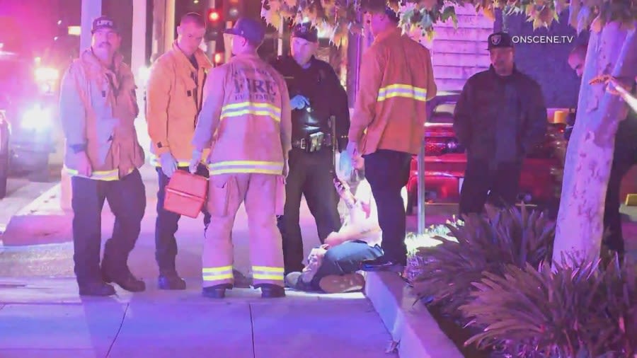 7 hospitalized after gang-related shooting outside Long Beach nightclub