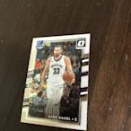 MARC GASOL      17-18  OPTIC BASE 金屬卡 73 前後卡況如圖