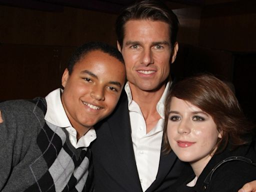 La poco conocida foto de Tom Cruise junto a sus tres hijos: Isabella, Connor y Suri