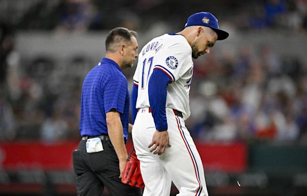 Nathan Eovaldi joins list of injured Texas Rangers starters